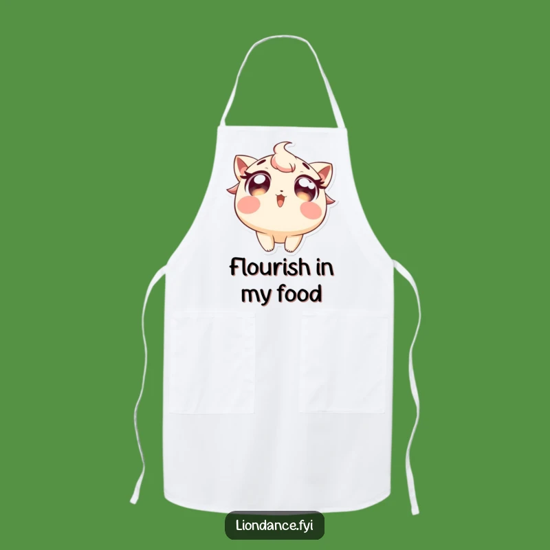 Funny Excited Eyes Apron - Cook with Wonder and Enthusiasm