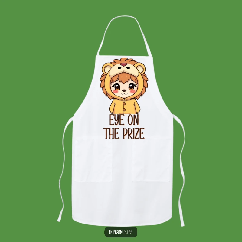 Funny Lion Costume Apron: Kitchen Intrigue, Perfect Funny Gift!
