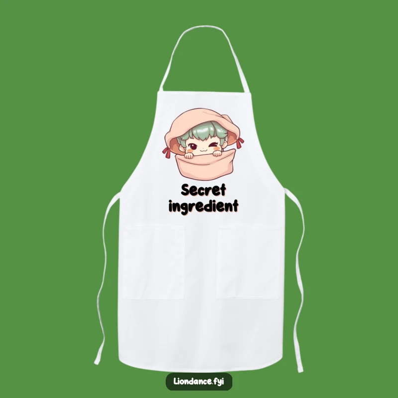 Funny Mischievous Banner Apron - Humorous Kitchen Gift for Playful Cooks