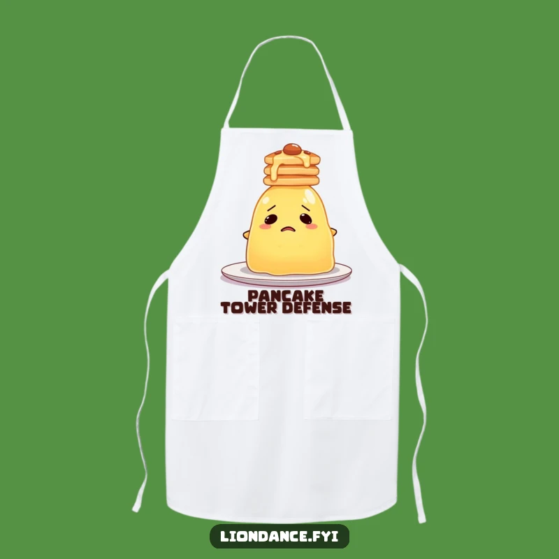 Funny Jelly Pancake Apron: Bewildered Blob Chef, Perfect Funny Gift for Kitchen Fun!