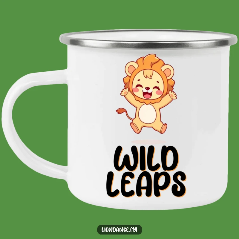 Funny Lion Costume Camping Mug - Roar With Adventure - Perfect Funny Gift