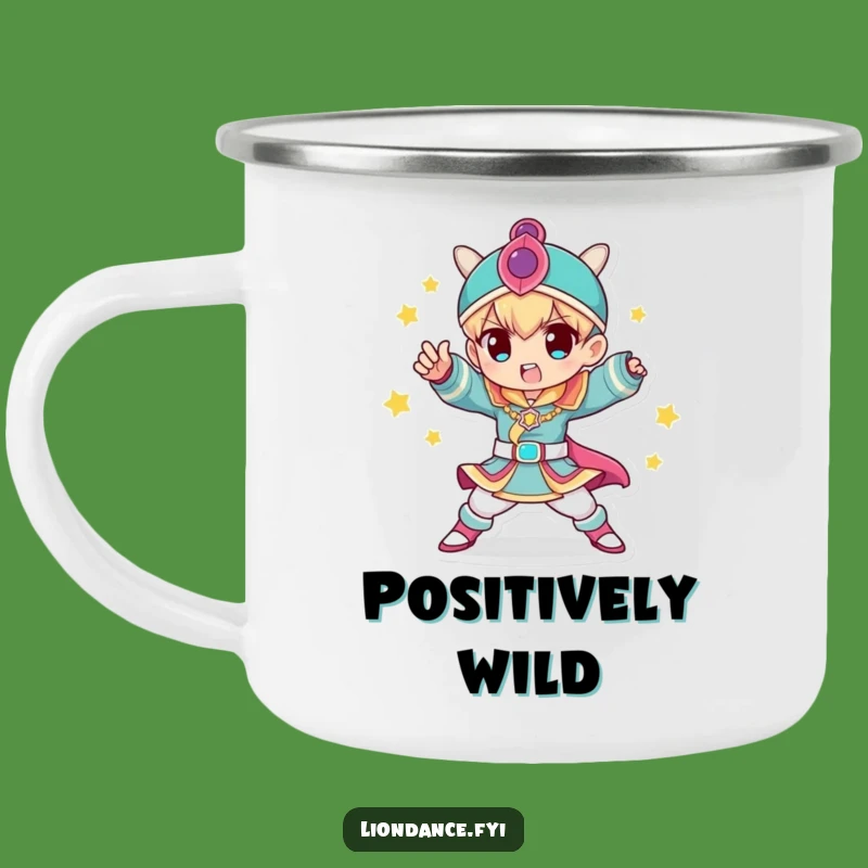 Funny Costume Camping Mug: Stylish Pose, Ideal Funny Gift!