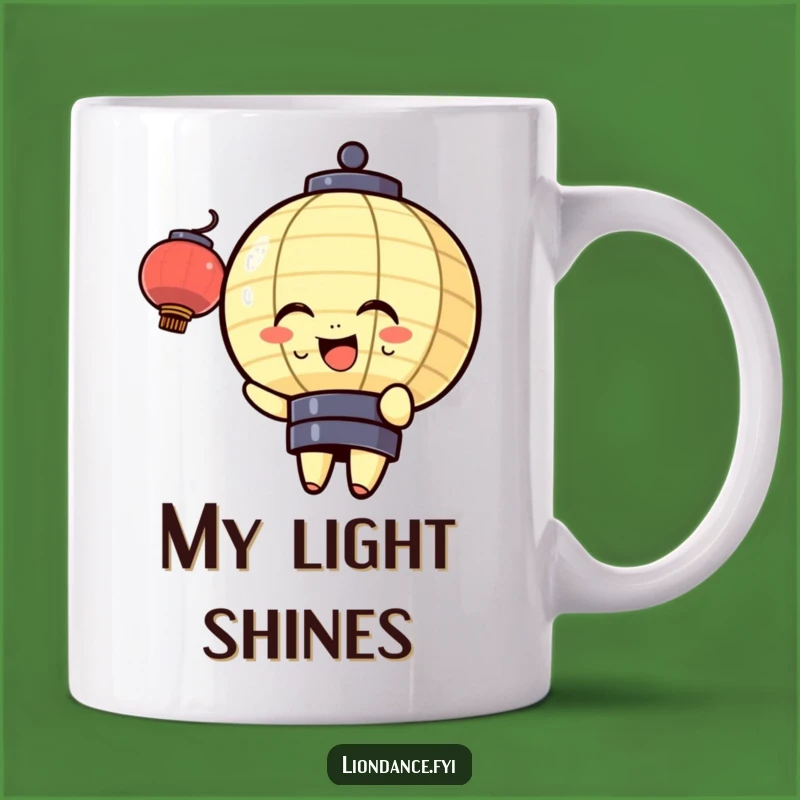 Funny Lantern Bobbing Mug: Light Up Your Day with Cheerful Joy