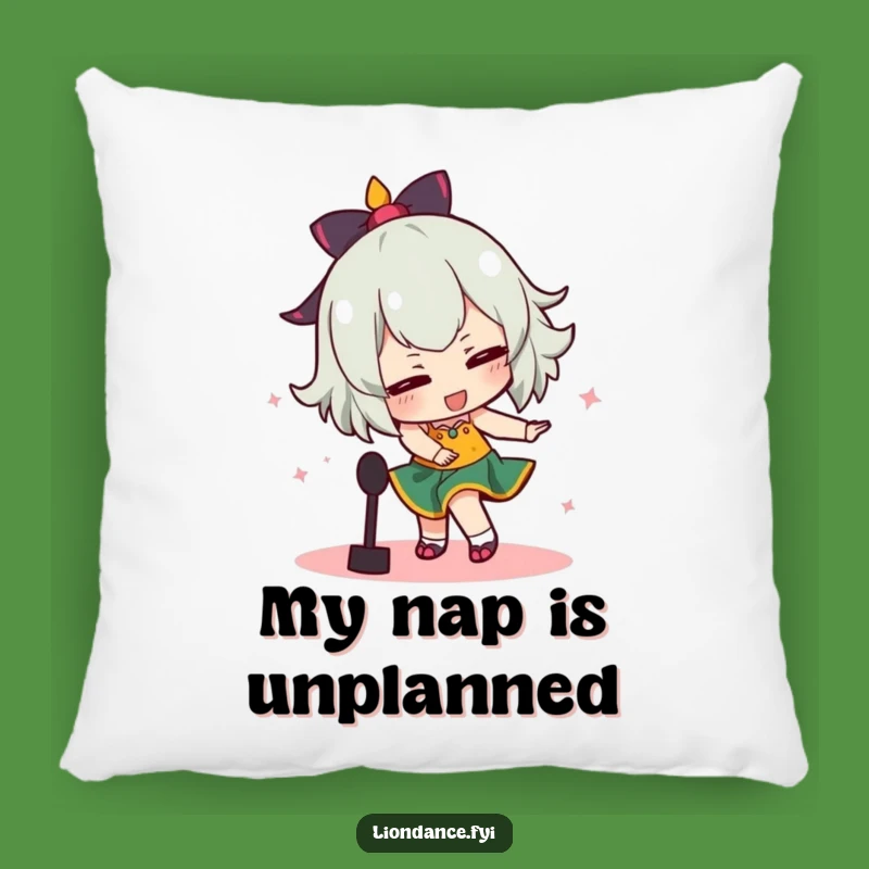 Funny Tripping Dancer Pillow: Comical Dance Mishap Cushion, Cozy Funny Gift