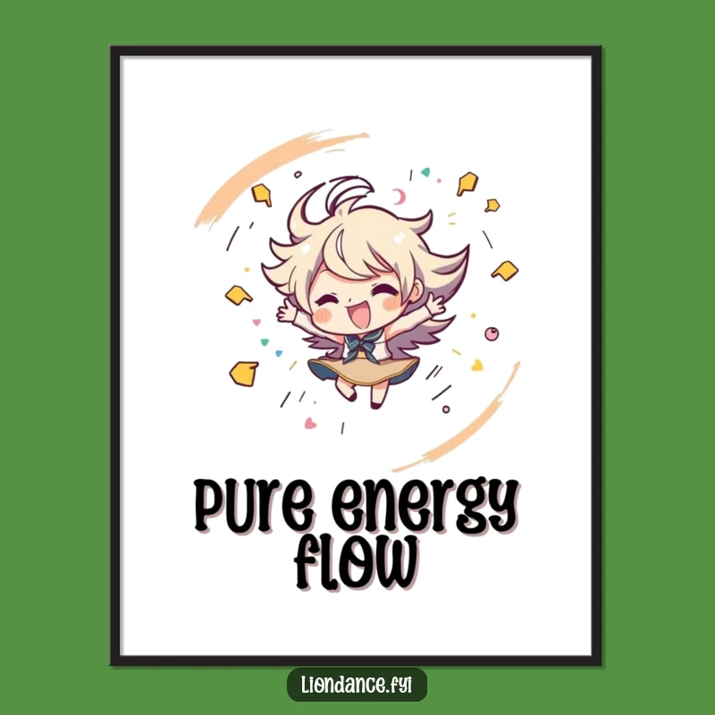 Funny Spinning Digital Art - Energetic Decor for Your Walls