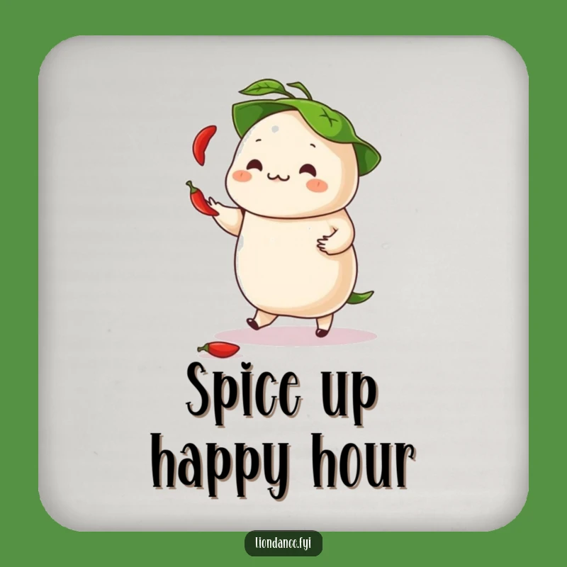 Funny Dumpling Coaster - Spicy Protection & Hilarious Table Decor