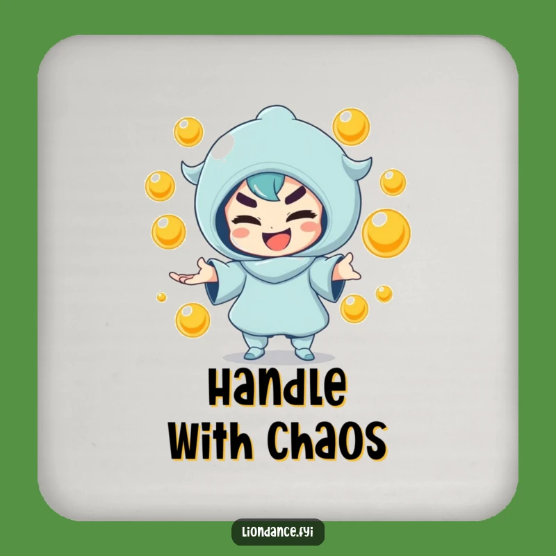 Funny Juggling Coaster - Protect Surfaces with Mischievous Style