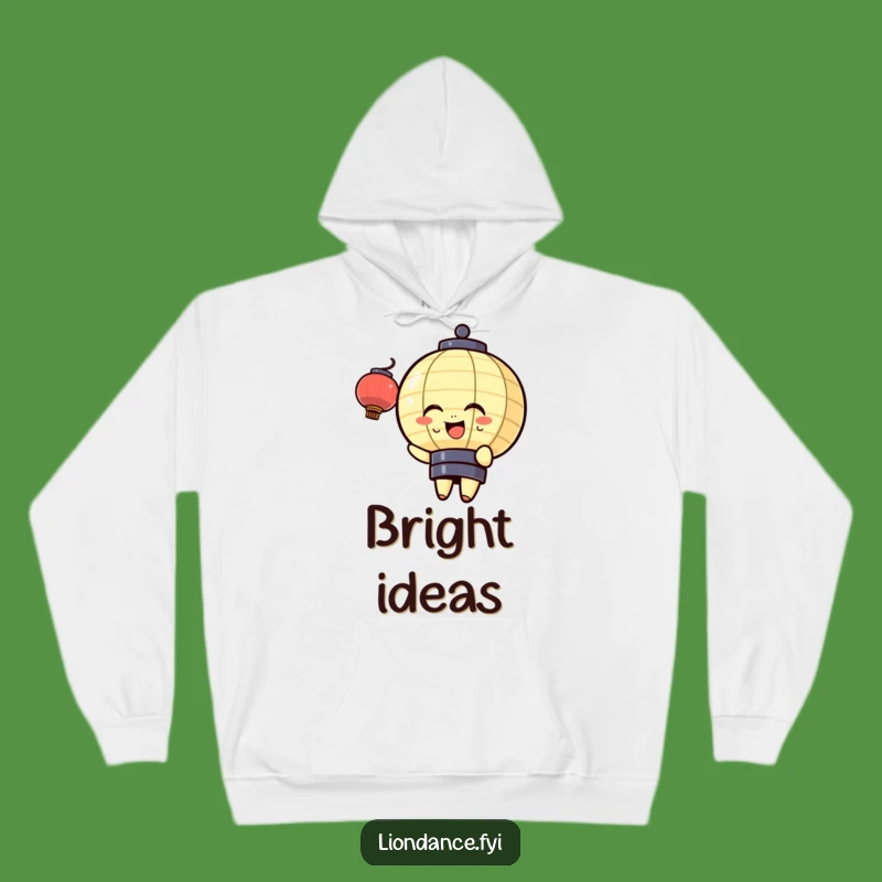 Cozy Funny Lantern Hoodie: Stay Warm While Bobbing with Joy