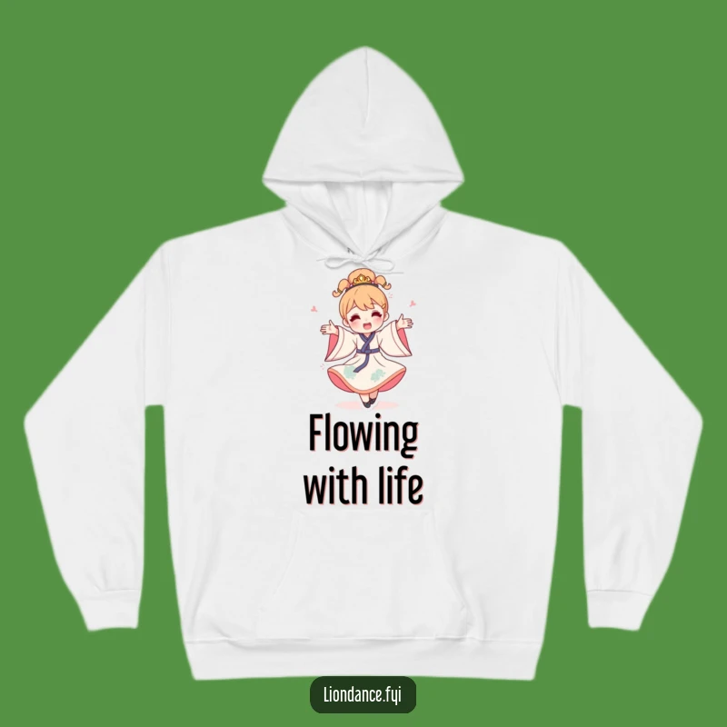 Funny Flowing Costume Hoodie - Cozy and Celebratory Dance Wear