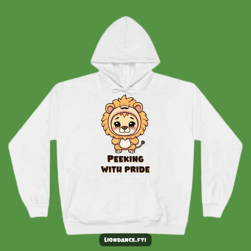 Funny Lion Costume Hoodie: Cozy Curiosity and Hilarious Warmth Gift
