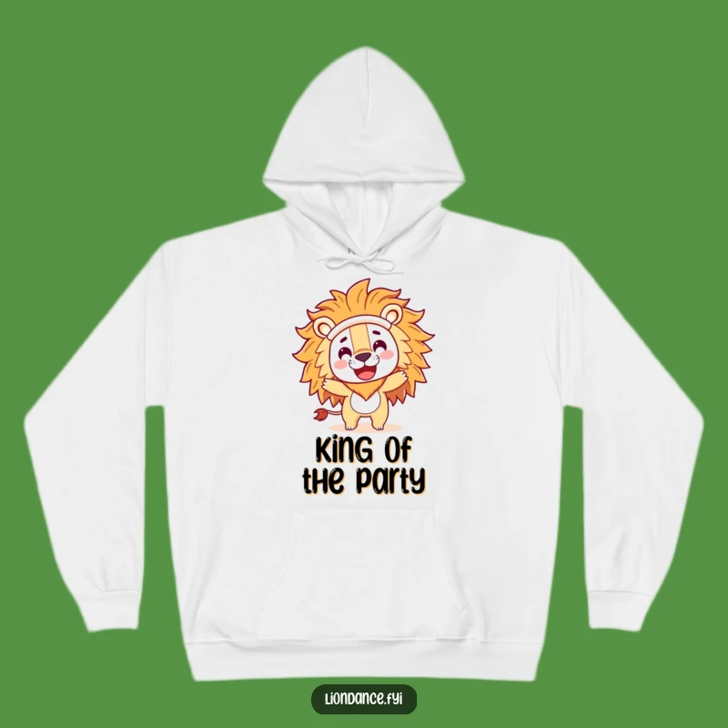 Funny Lion Costume Spin Hoodie: Cozy Playful Character, Warm Gift