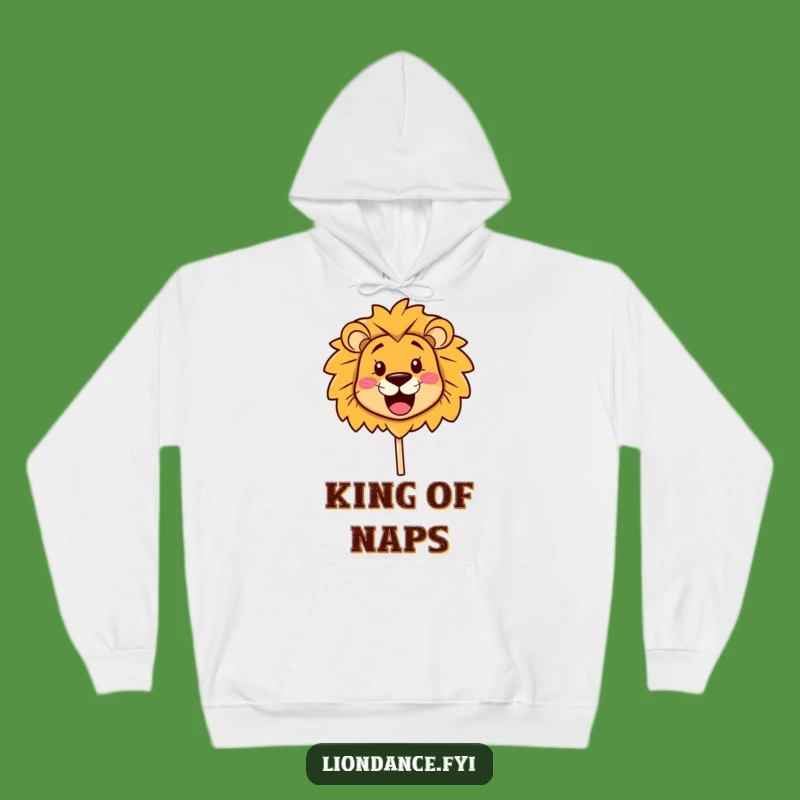 Funny Lion Head Hoodie: Cozy Smiling Prop Comfort, Your New Favorite Funny Gift!