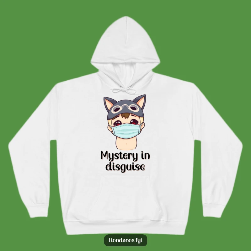 Funny Mysterious Mask Hoodie - Cozy Comfort for the Inquisitive