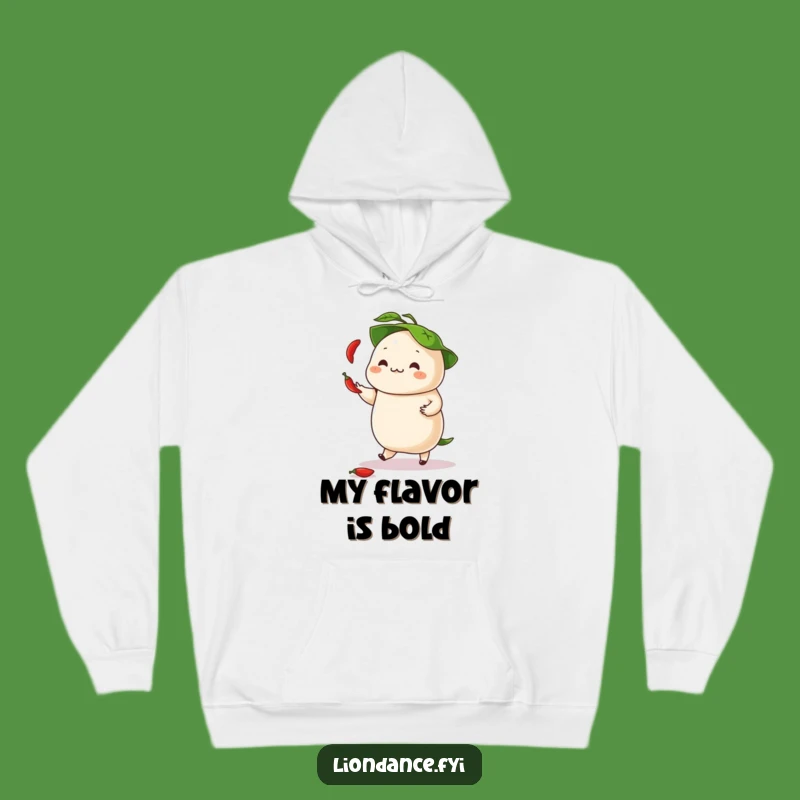 Funny Dancing Dumpling Hoodie - Cozy Comfort & Hilarious Spicy Vibes
