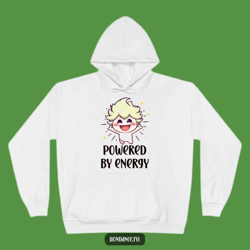 Cozy Funny Energetic Character Hoodie: Warmth & Smiles in Motion!