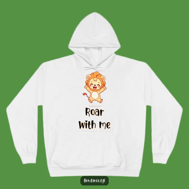 Funny Lion Costume Hoodie - Cozy Up And Play - Perfect Funny Gift