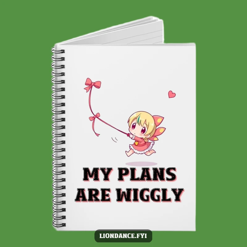 Funny Ribbon Chaser Notebook: Playful Journal, Creative Funny Gift