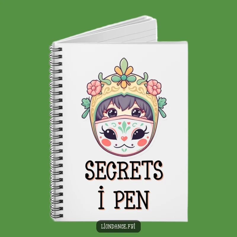 Funny Masked Character Notebook: Jot Down Secrets with Curious Flair!