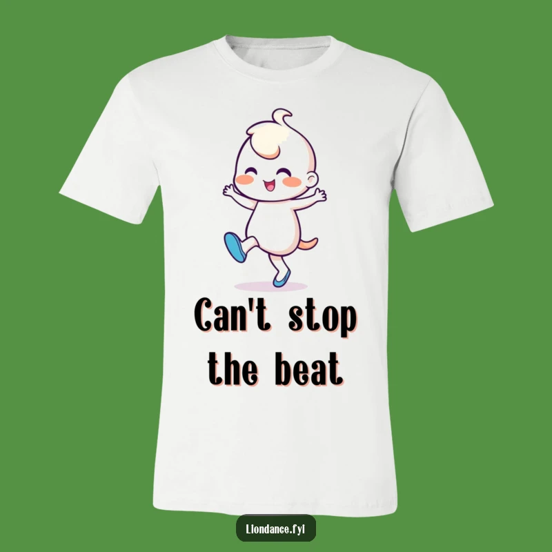 Funny Dancing Character T-Shirt: Cheerful Rhythmic Dancer's Hilarious Tee, Perfect Funny Gift