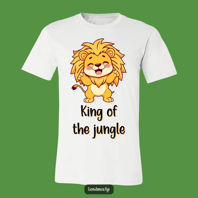 Funny Giggling Character Lion Pose T-Shirt - Amazing Artistic Tee Gift