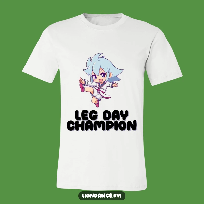 Funny Kicking Character T-Shirt: Unleash Your Power With This Funny Gift