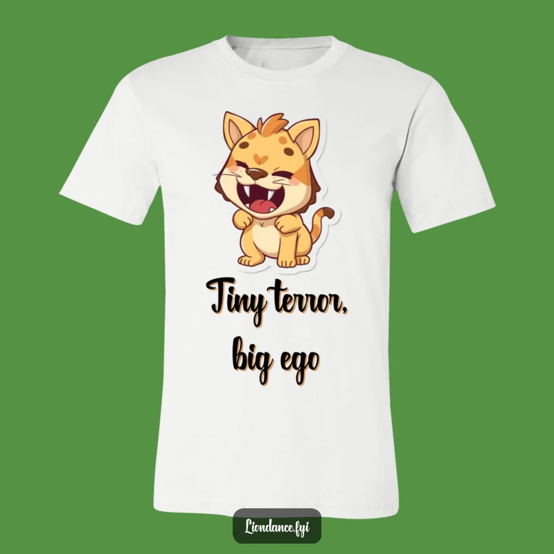 Funny Roaring Pretender T-Shirt: Cheeky Wink Character Tee, Hilarious Funny Gift